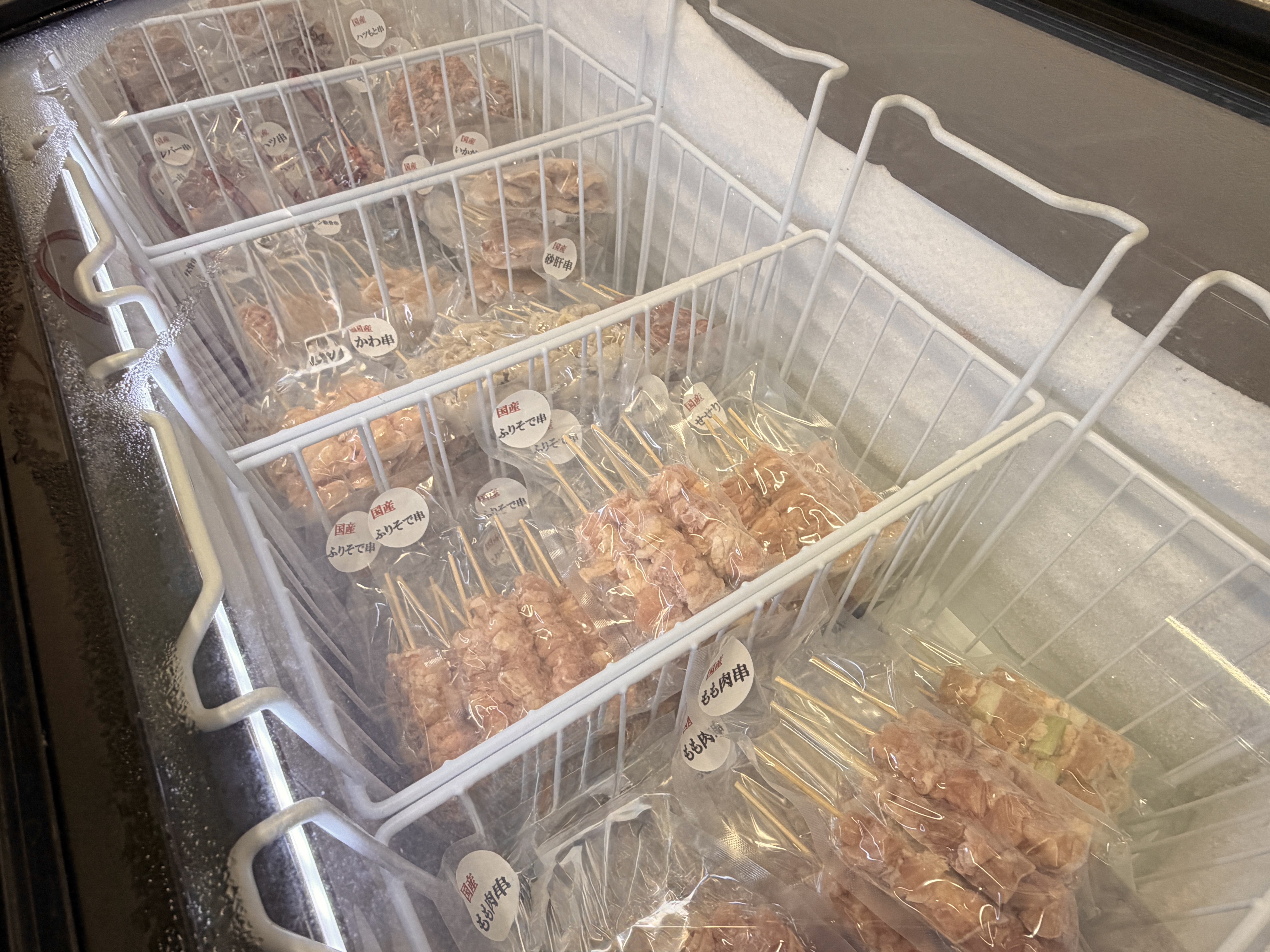 とりちょくの冷凍鳥串(焼き鳥用)